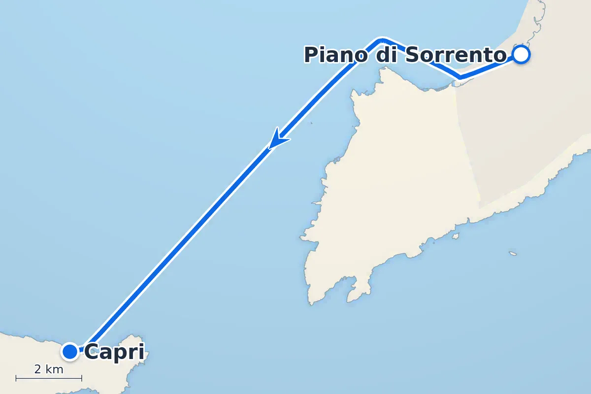 Piano di Sorrento - Capri